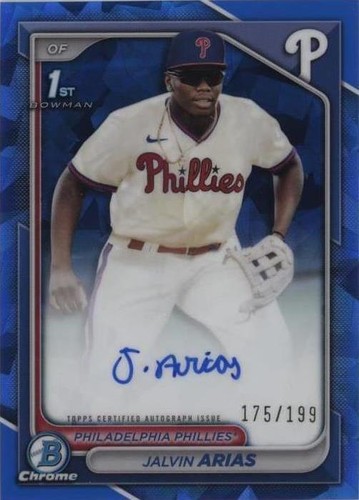 2024 Bowman Chrome Sapphire Edition - Jalvin Arias #CSPA-JA