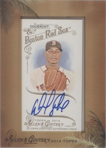 2014 Topps Allen & Ginter's - Felix Doubront #AGA-FD