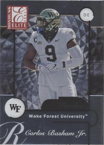 2021 Panini Donruss Elite Carlos Basham Jr. #ER48