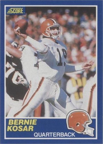 1989 Score Bernie Kosar #9