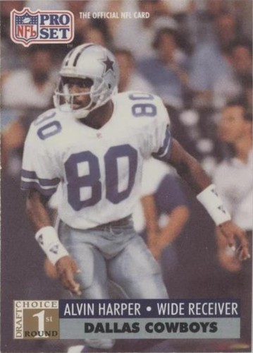 1991 Pro Set Alvin Harper #741