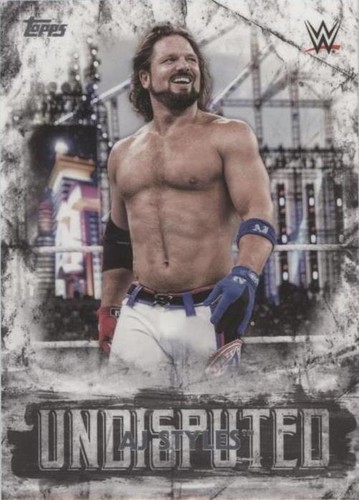 2018 Topps WWE Undisputed - AJ Styles #1