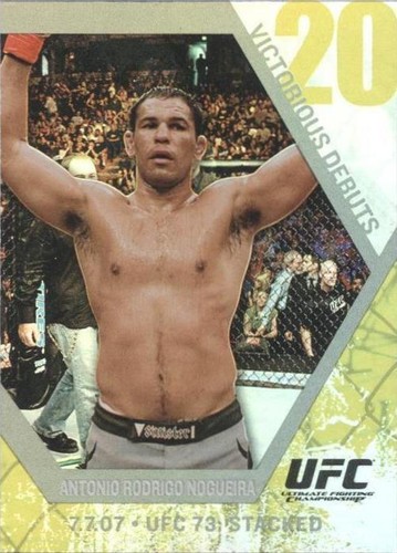 2009 Topps UFC Round 1 - Antonio Rodrigo Nogueira #VD2
