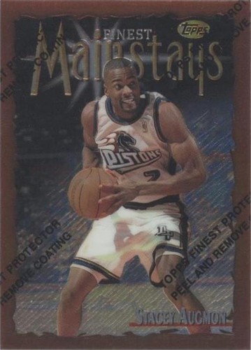 1996-97 Topps Finest - Stacey Augmon #178