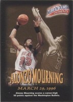 1997-98 Fleer - Alonzo Mourning #18