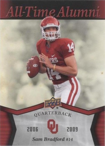 2011 Upper Deck University of Oklahoma Sam Bradford #ATA-SB