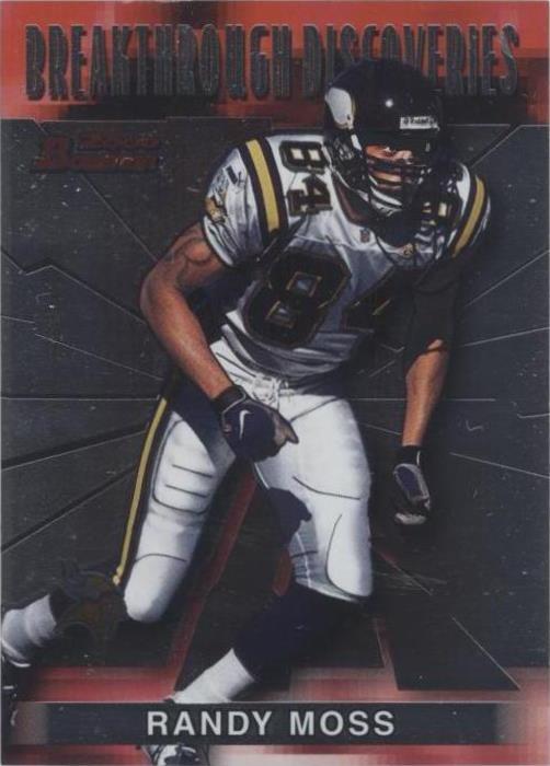 2000 Bowman Randy Moss #BD10