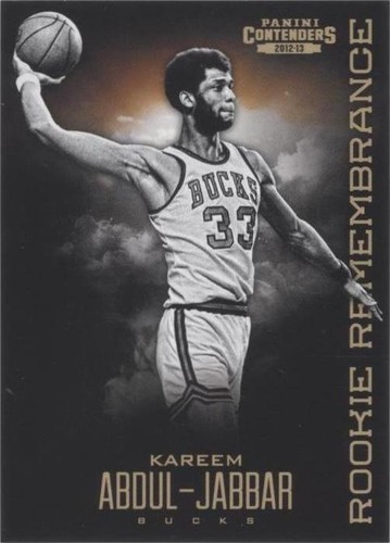 2012-13 Panini Contenders - Kareem Abdul-Jabbar #28