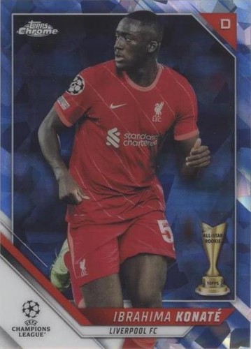 2021-22 Topps Chrome UCL Sapphire Edition Ibrahima Konate #183