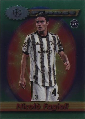 2022-23 Topps Finest Flashbacks UEFA Nicolo Fagioli #14