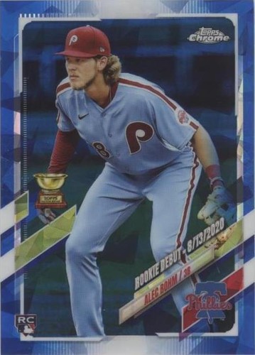 2021 Topps Chrome Update Series Sapphire Edition - Alec Bohm #US250