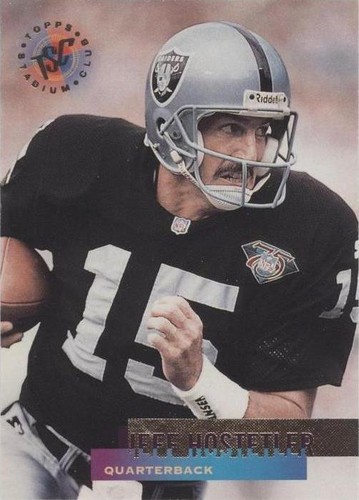 1995 Topps Stadium Club Jeff Hostetler #390