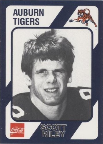 1989 Collegiate Collection Auburn Tigers Scott Riley #151