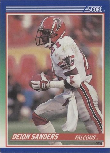 1990 Score Deion Sanders #95