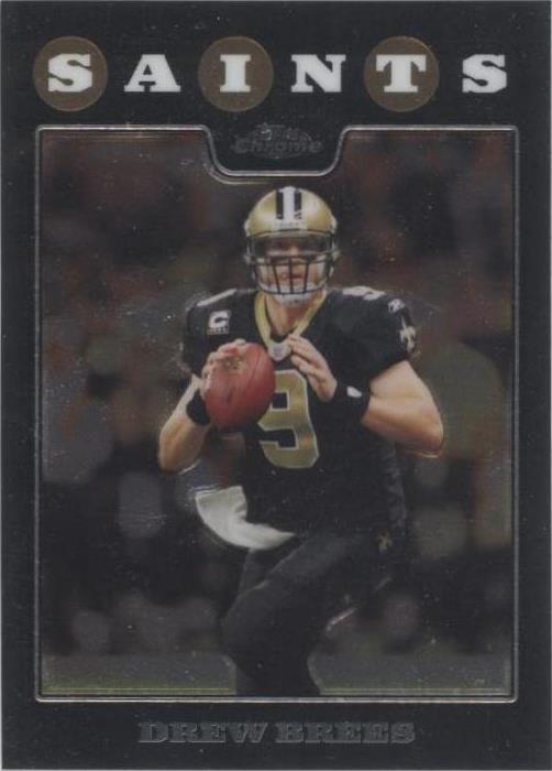 2008 Topps Chrome Drew Brees #TC1