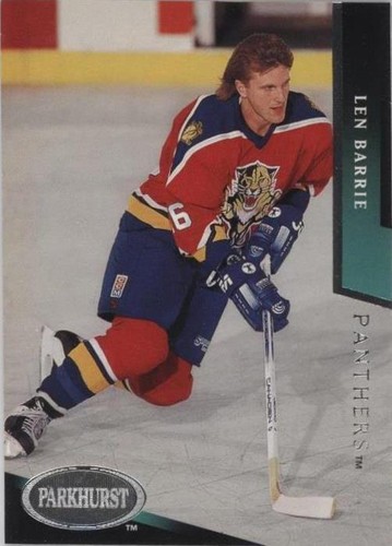 廃盤LPレコード　アルフレッド・ブレンデル直筆サイン入り　ホリガー　シューマン Len Barrie Panthers Autograph 1993 Parkhurst #351 Hockey Signed