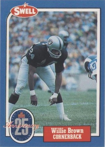 1988 Swell Football Greats Hall of Fame Willie Brown #35
