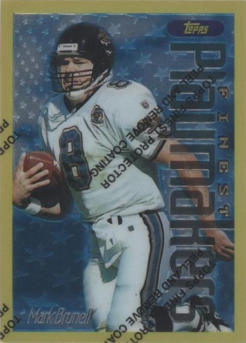 1996 Topps Finest Mark Brunell #60