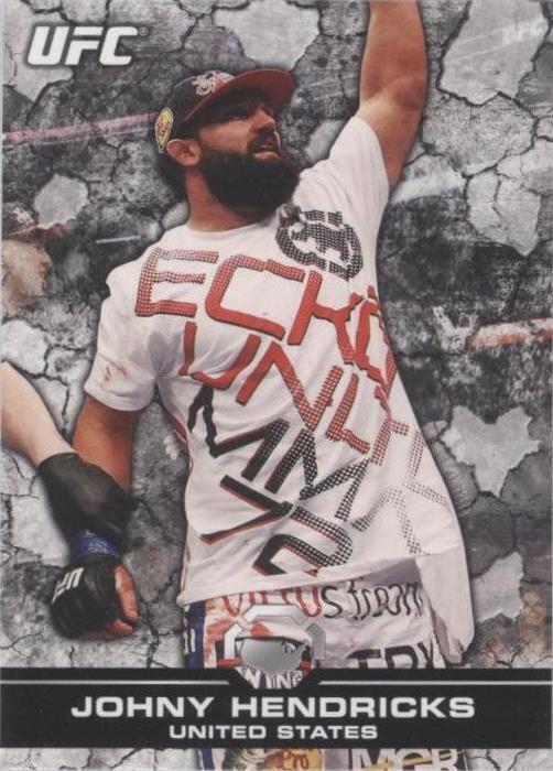 2013 Topps UFC Bloodlines - Johny Hendricks #18