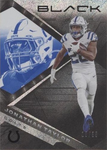 2022 Panini Black Jonathan Taylor #47