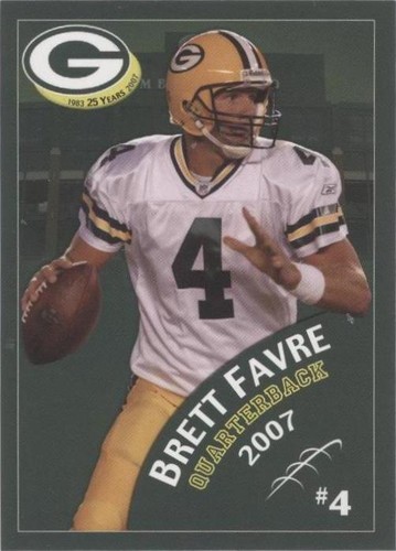 2007 Green Bay Packers Police Brett Favre #3