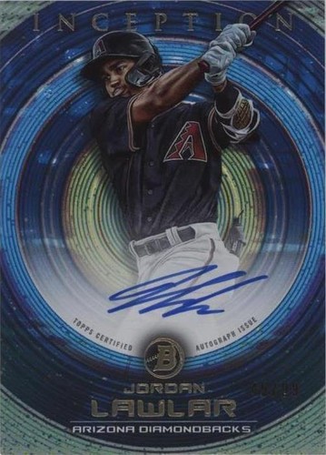 2022 Bowman Inception - Jordan Lawlar #PA-JL