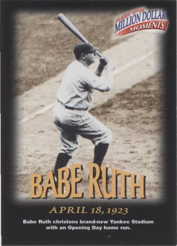 1997-98 Fleer Million Dollar Moments Baseball Trading Cards