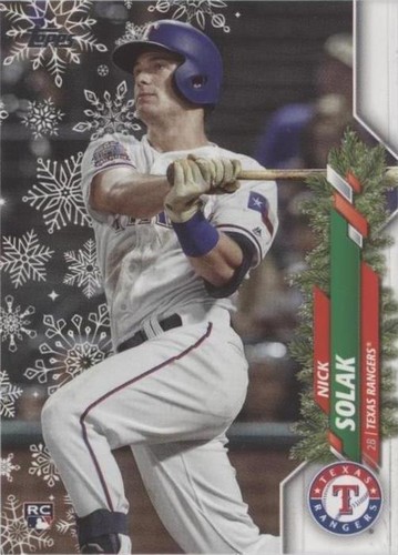 2020 Topps Holiday - Nick Solak #HW108