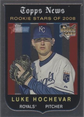 2008 Topps Heritage - Luke Hochevar #C199