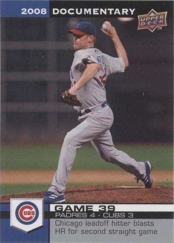 2008 Upper Deck Documentary - Kerry Wood #959