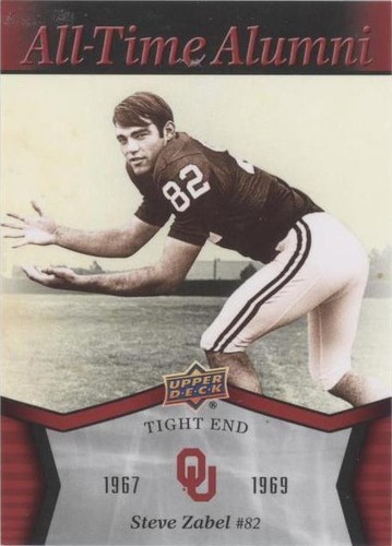 2011 Upper Deck University of Oklahoma Steve Zabel #ATA-SZ