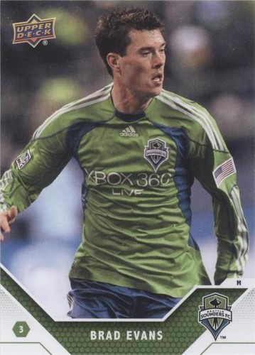 2011 Upper Deck Brad Evans #153