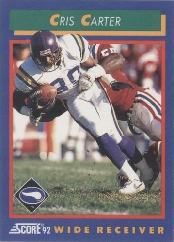 1992 Score Cris Carter #19