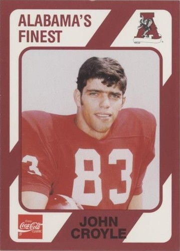 1989 Collegiate Collection Alabama Crimson Tide John Croyle #180