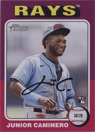2024 Topps Heritage - Junior Caminero #267