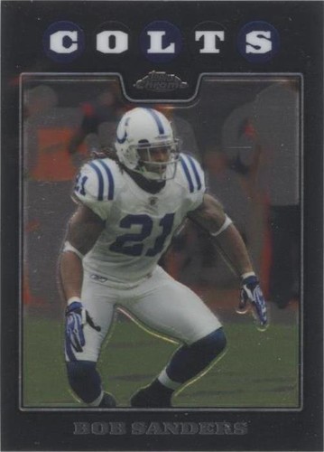 2008 Topps Chrome Bob Sanders #TC119