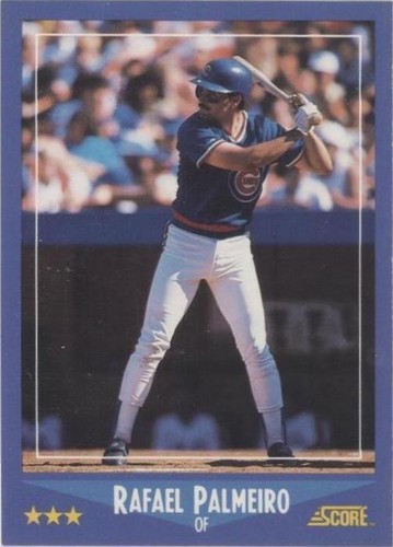 1988 Score - Rafael Palmeiro #186