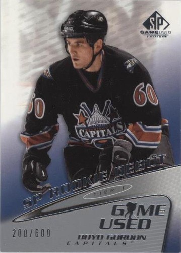 2003-04 SP Game Used Edition - Boyd Gordon #82