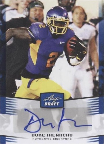 2012 Leaf Draft Duke Ihenacho #DI1