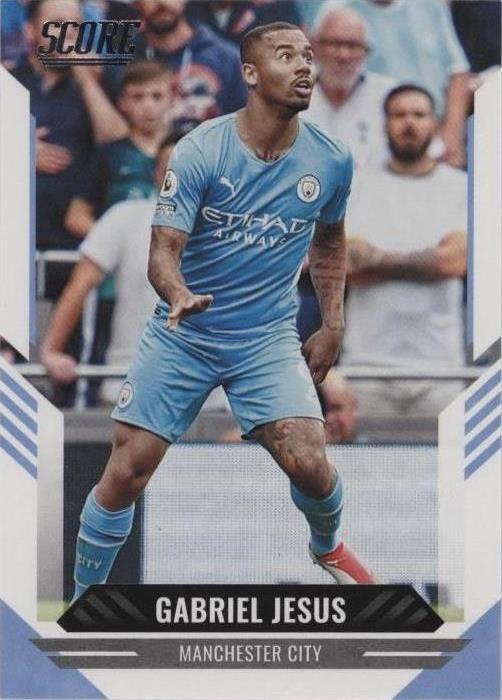 2021-22 Panini Score FIFA Gabriel Jesus #185