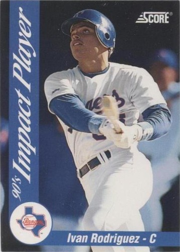 1992 Score - Ivan Rodriguez #5