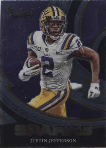 2023 Panini Select Draft Picks Justin Jefferson #SPR-JJ