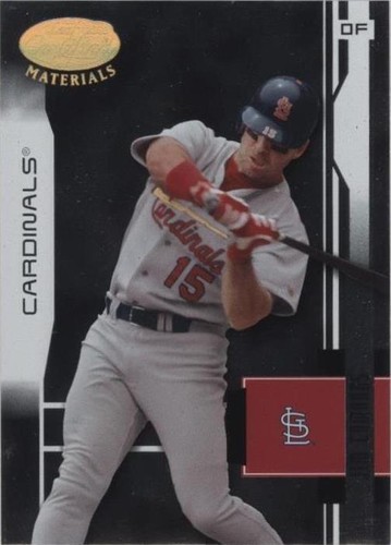 2003 Leaf Certified Materials - Jim Edmonds #176