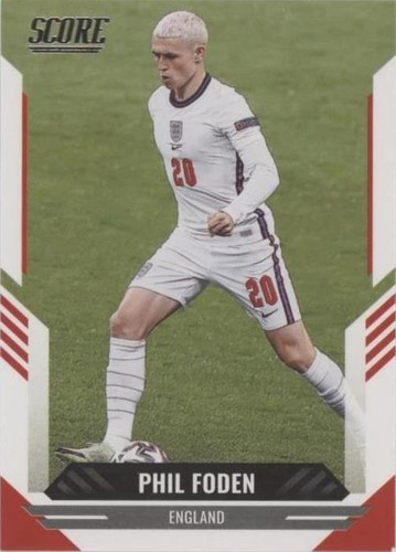2021-22 Mosaic FIFA RTWCQ Gold Reactive Phil Foden #39