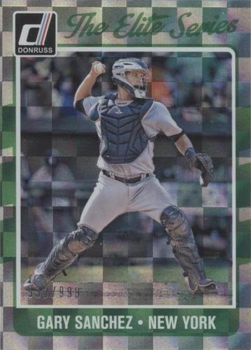 2017 Panini Donruss - Gary Sanchez #ES-18