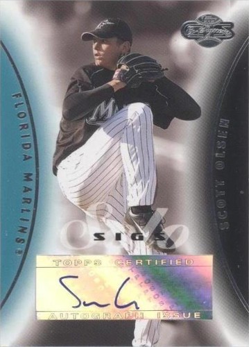 2006 Topps Co-Signers - Scott Olsen #SS-SO