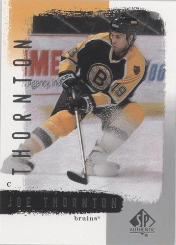 2000-01 SP Authentic - Joe Thornton #7