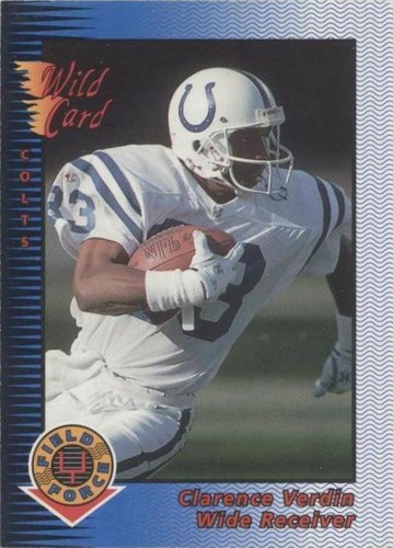 1993 Wild Card Clarence Verdin #EFF-69
