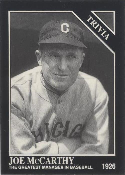 1992 The Sporting News Conlon Collection - Joe McCarthy #589