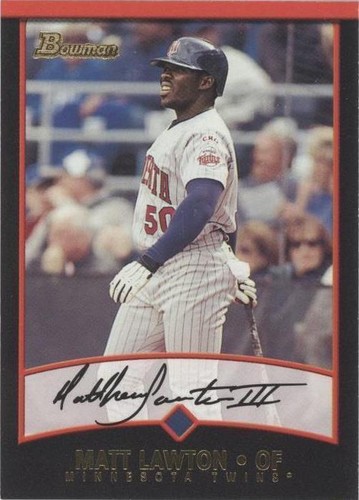 2001 Bowman - Matt Lawton #81